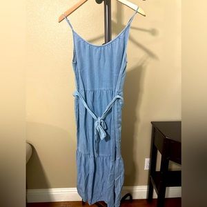 Loft denim dress size small petite